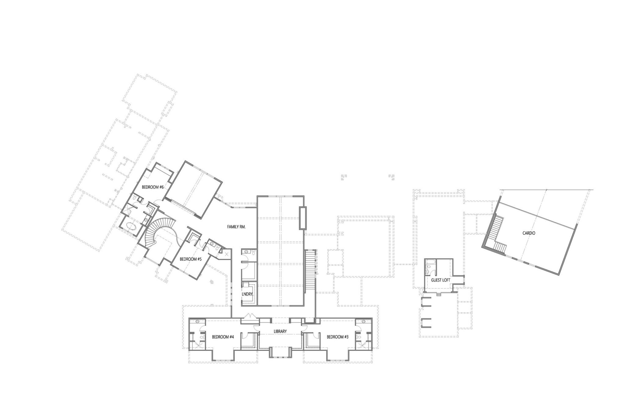 Emilia Romagna Upper Level Floor Plan