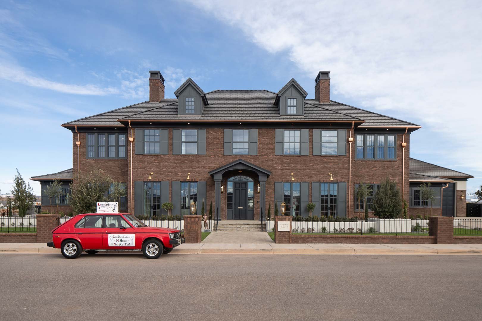McCallister Manor Front Exterior — Strata Homes