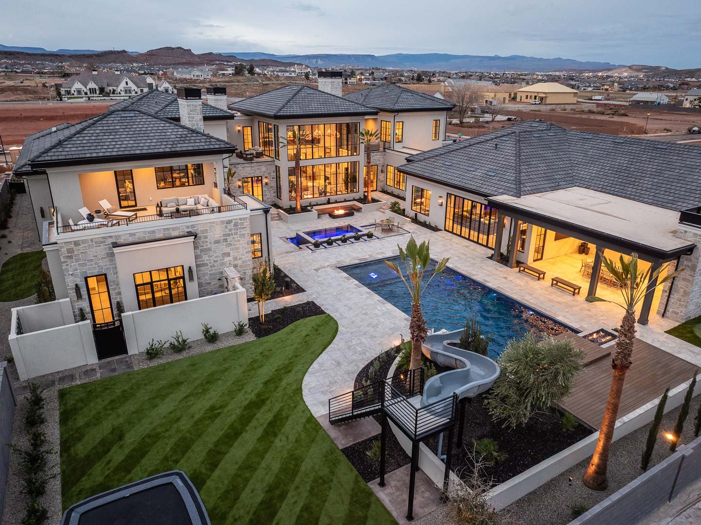 The Phoenix Aerial Rear View